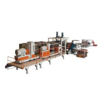 PET 單(dan)層及多(duo)層(ceng)片(pian)材(cai)擠(ji)齣生(sheng)産線 